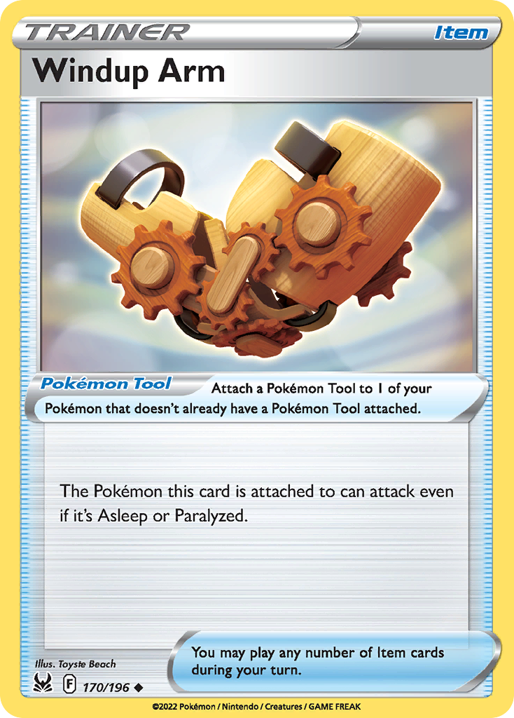Windup Arm card