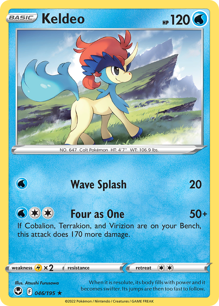 Keldeo card