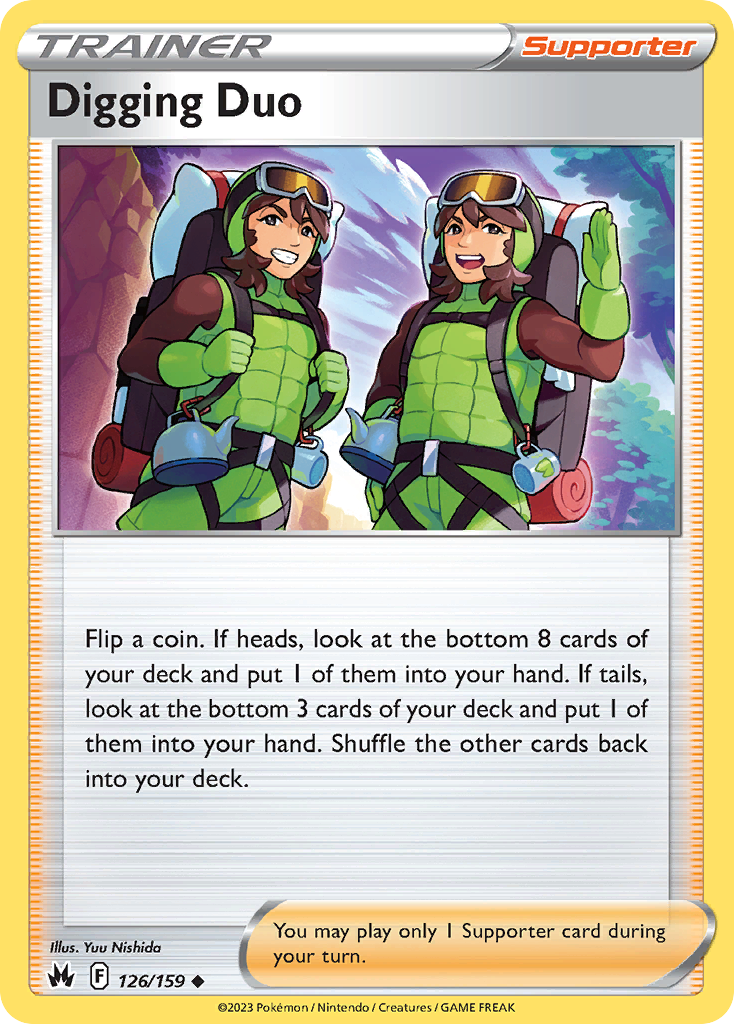 Digging Duo card
