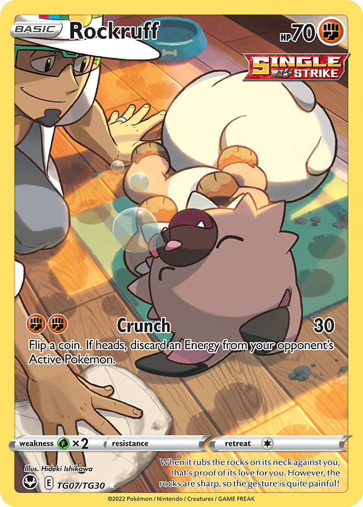 Rockruff card