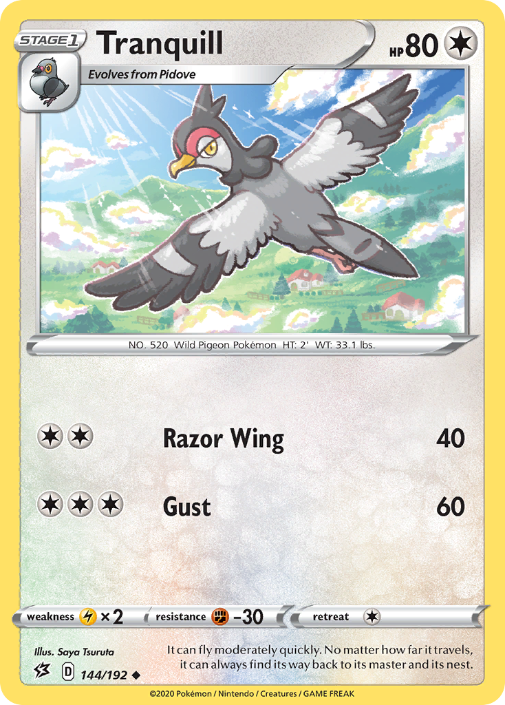 Tranquill card