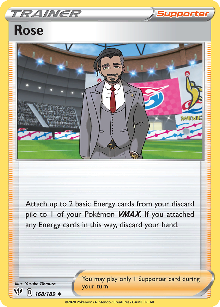 Rose card