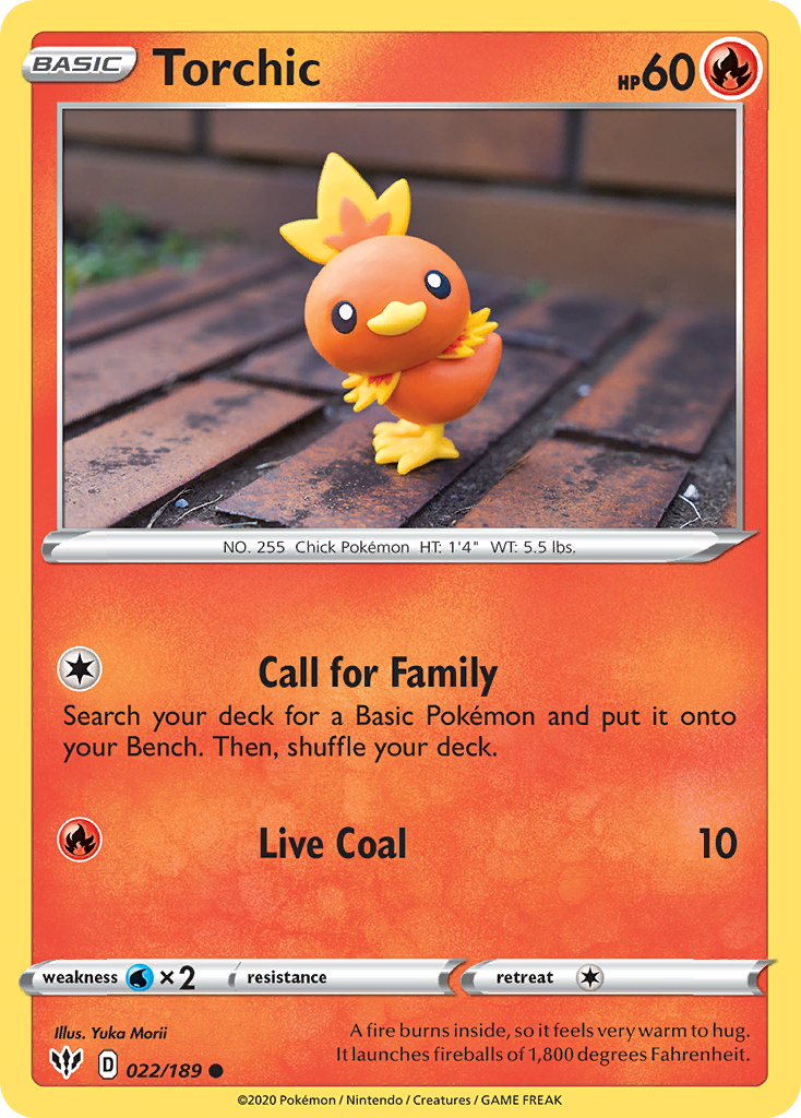 Torchic card