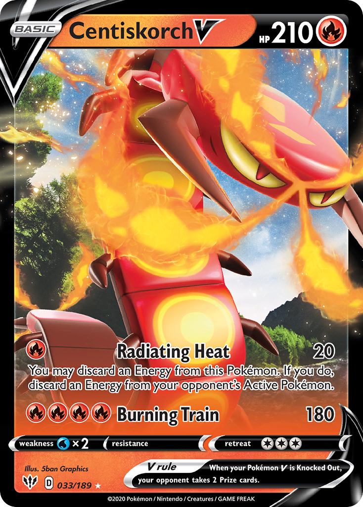 Centiskorch V card