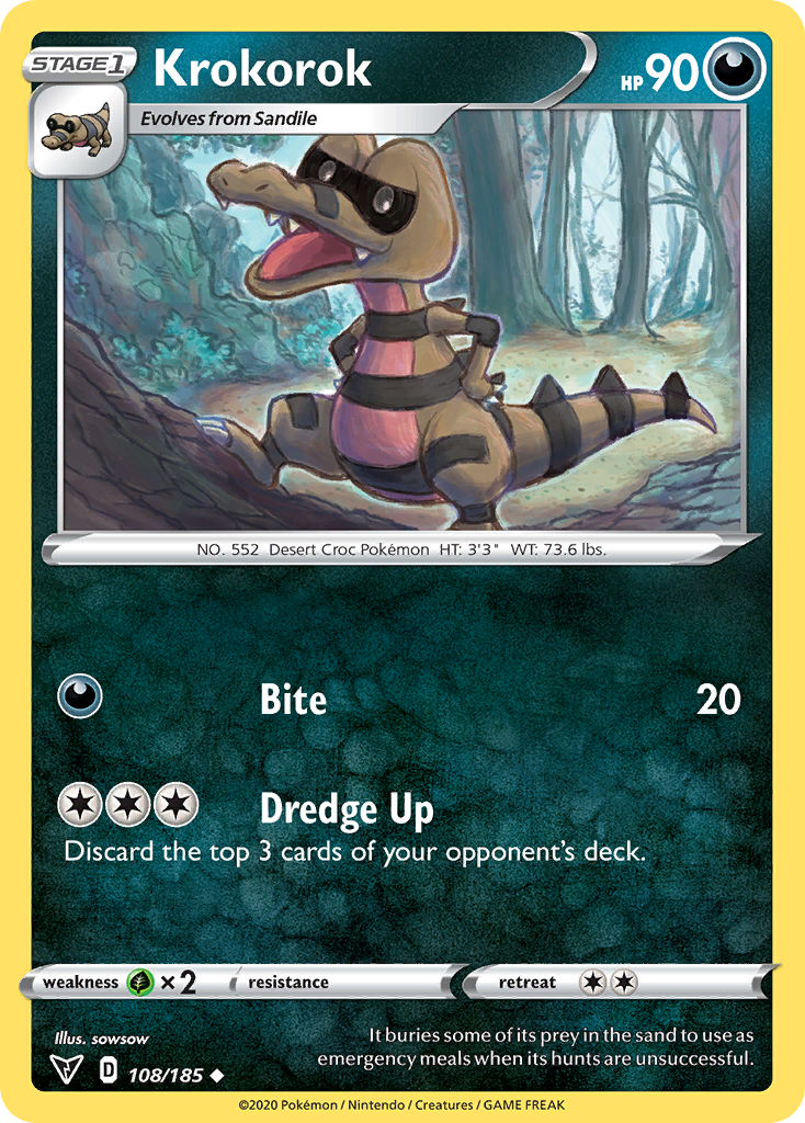 Krokorok card