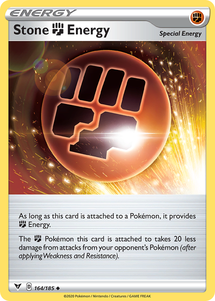 Stone Fighting Energy card