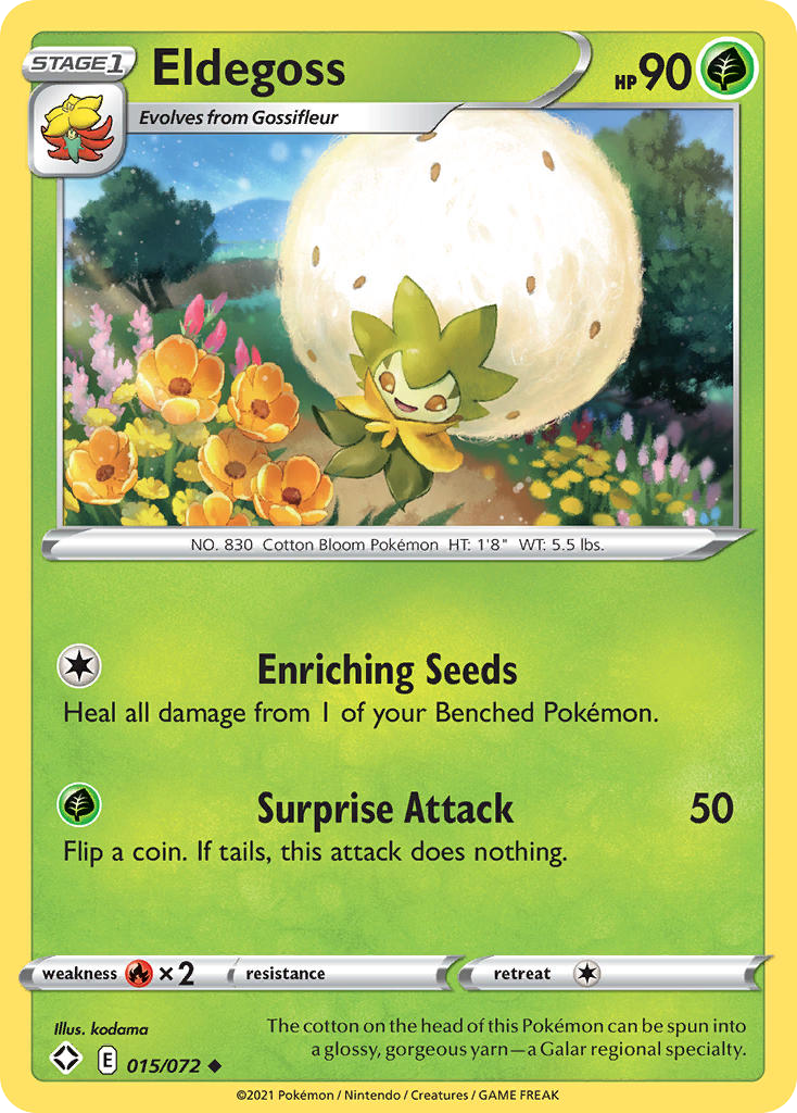 Eldegoss card