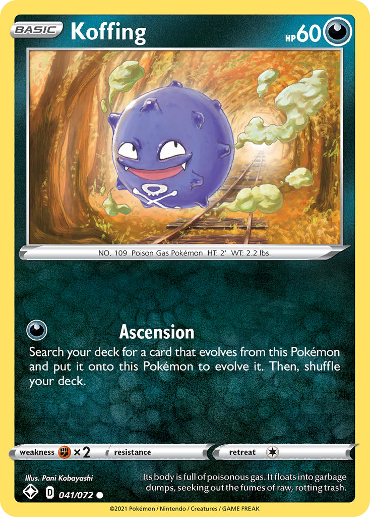 Koffing card