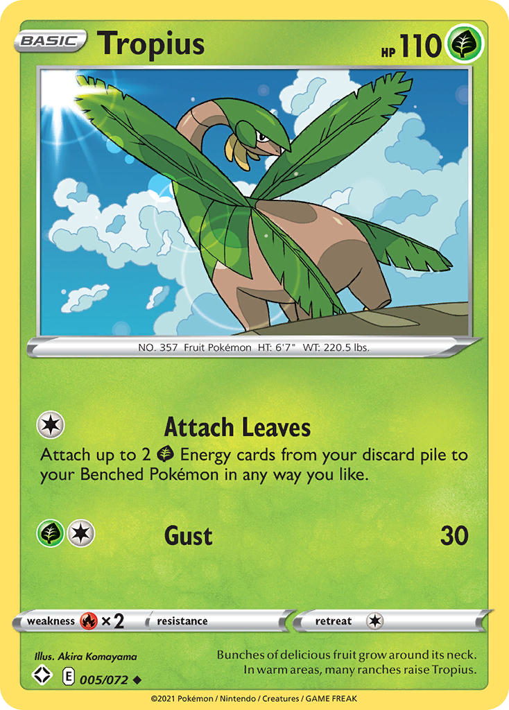 Tropius card