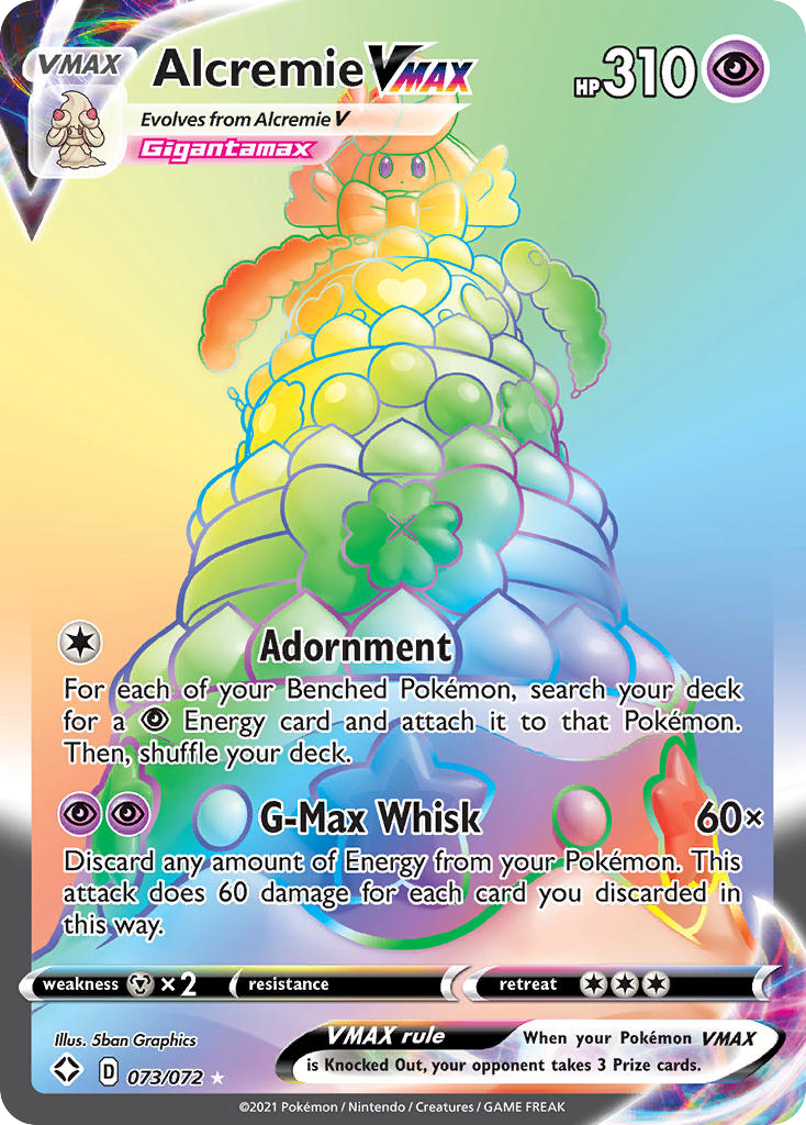 Alcremie VMAX card