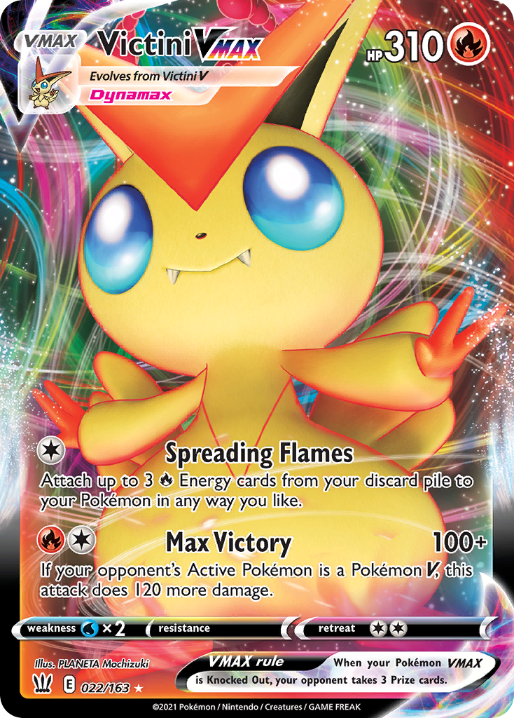 Victini VMAX card