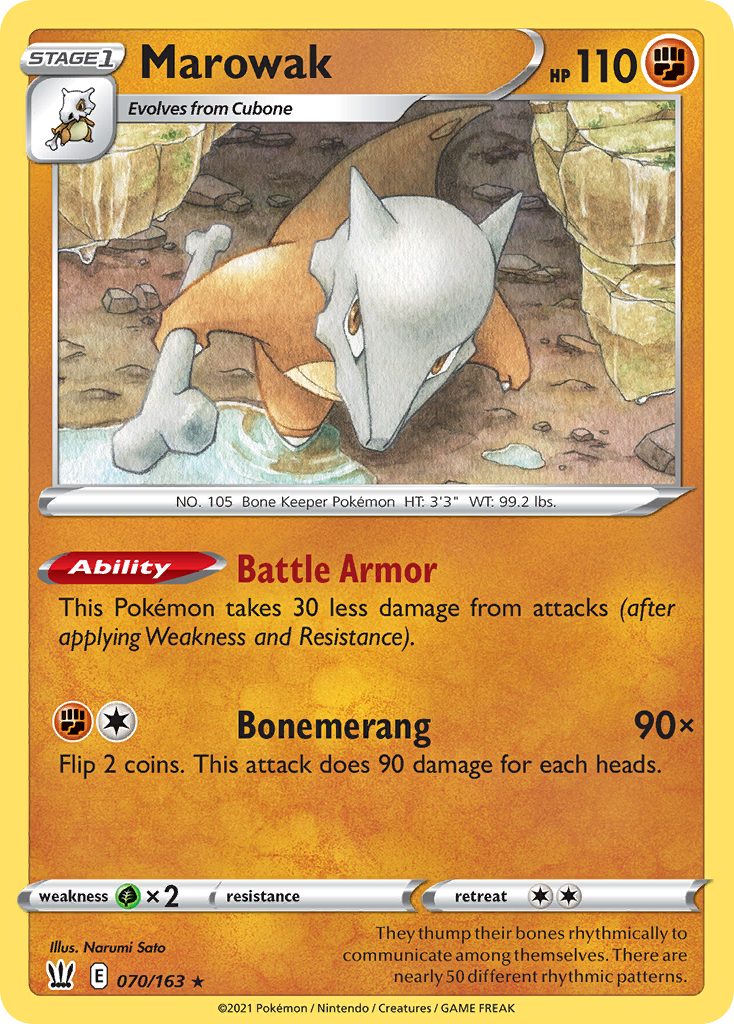 Marowak card