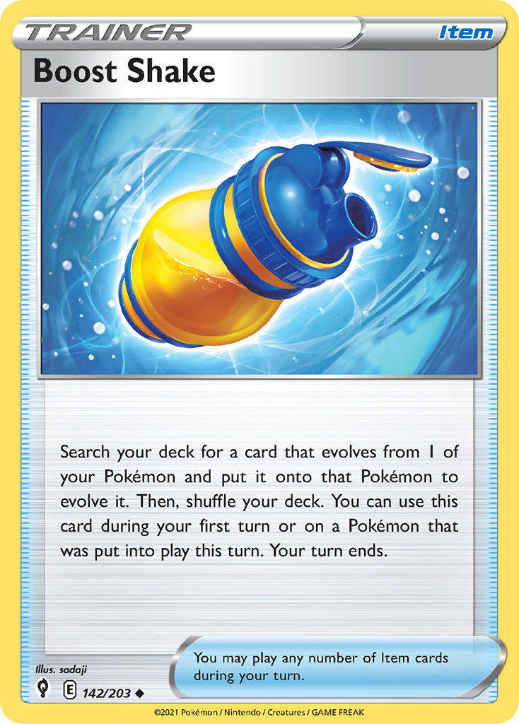 Boost Shake card