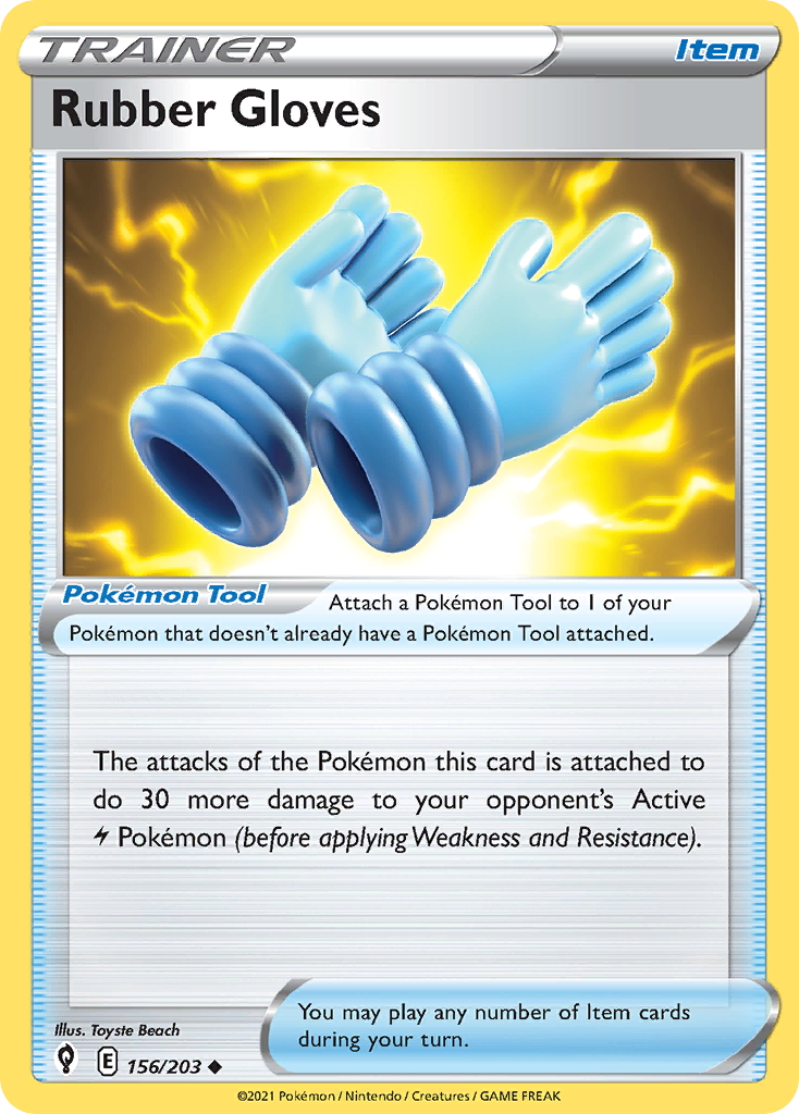 Rubber Gloves card