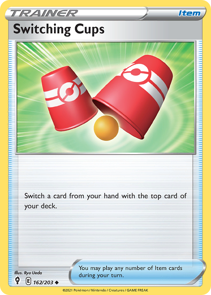 Switching Cups card