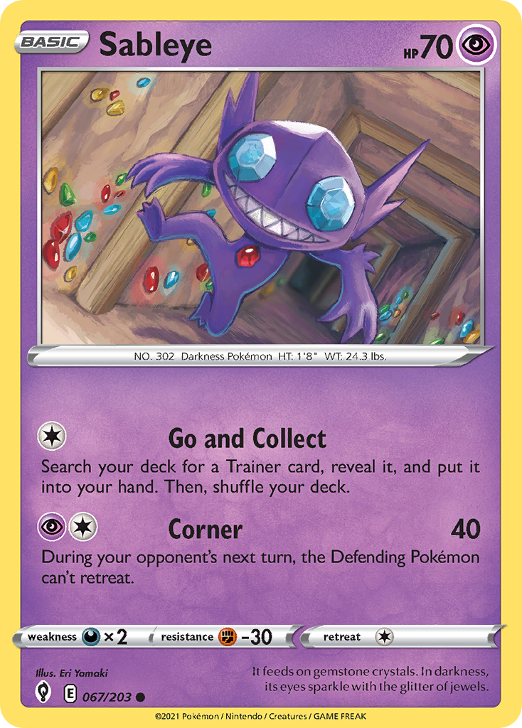 Sableye card