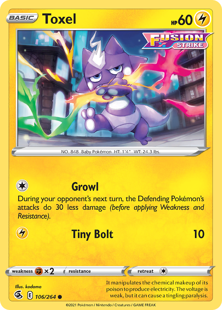 Toxel card