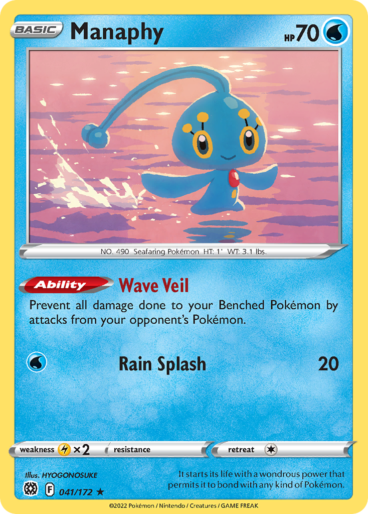 Manaphy card