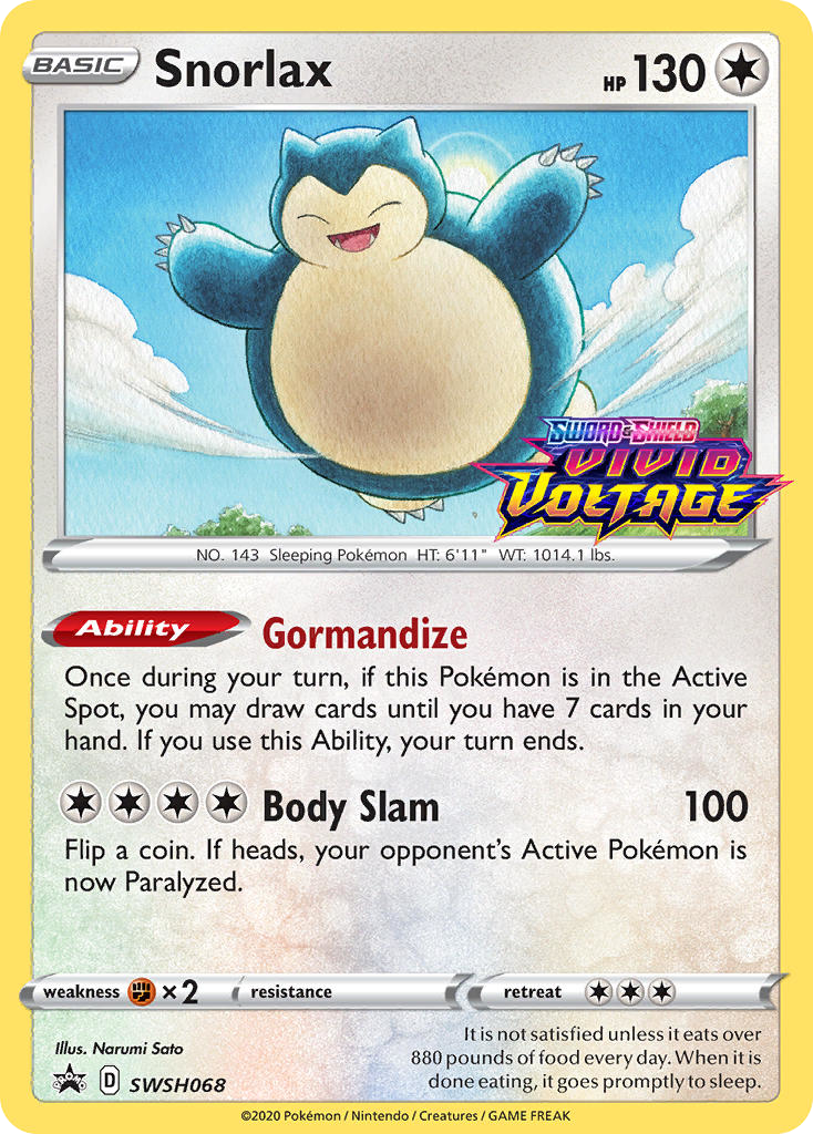 Snorlax card