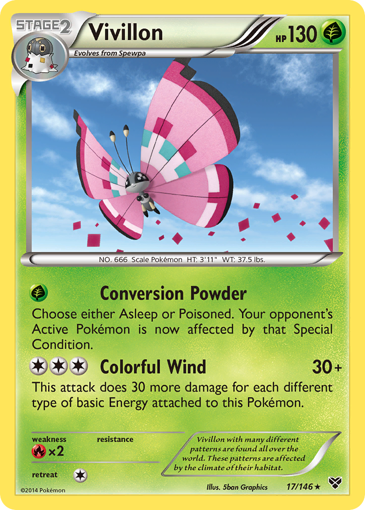 Vivillon card