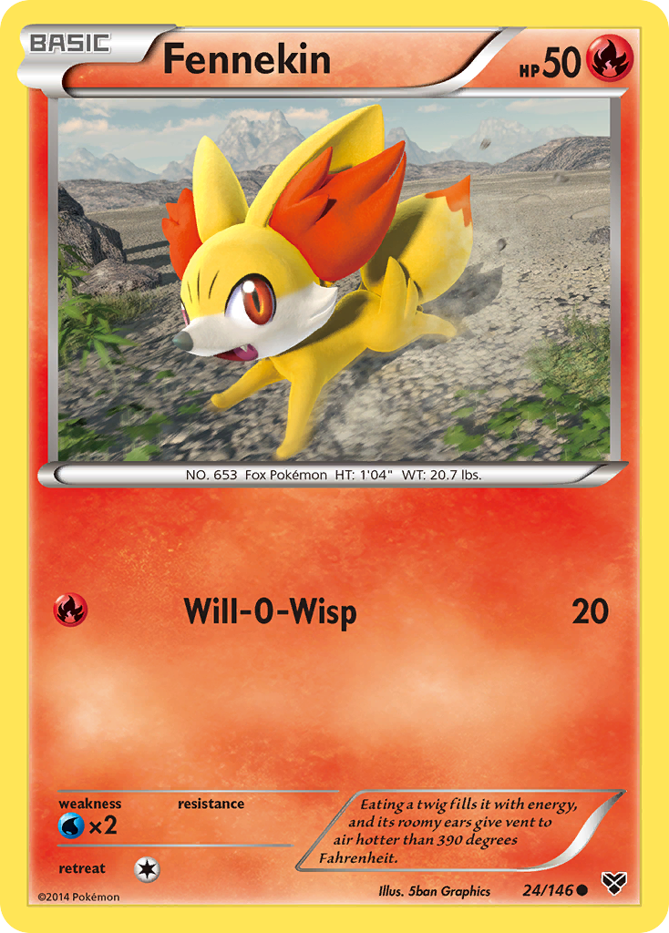 Fennekin card