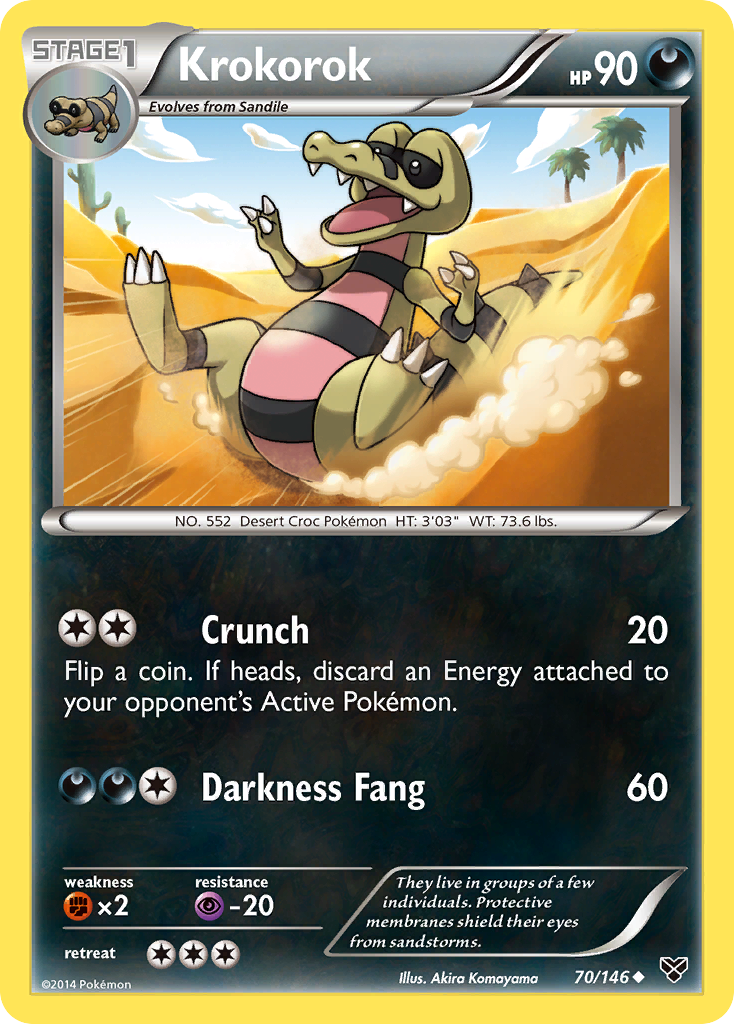 Krokorok card