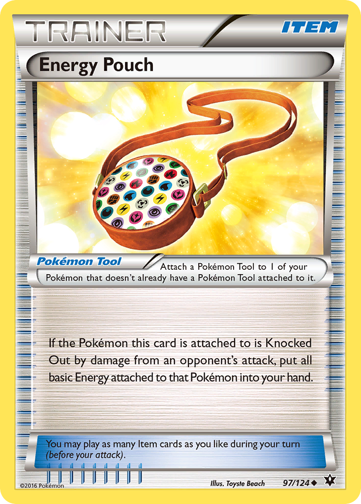 Energy Pouch card