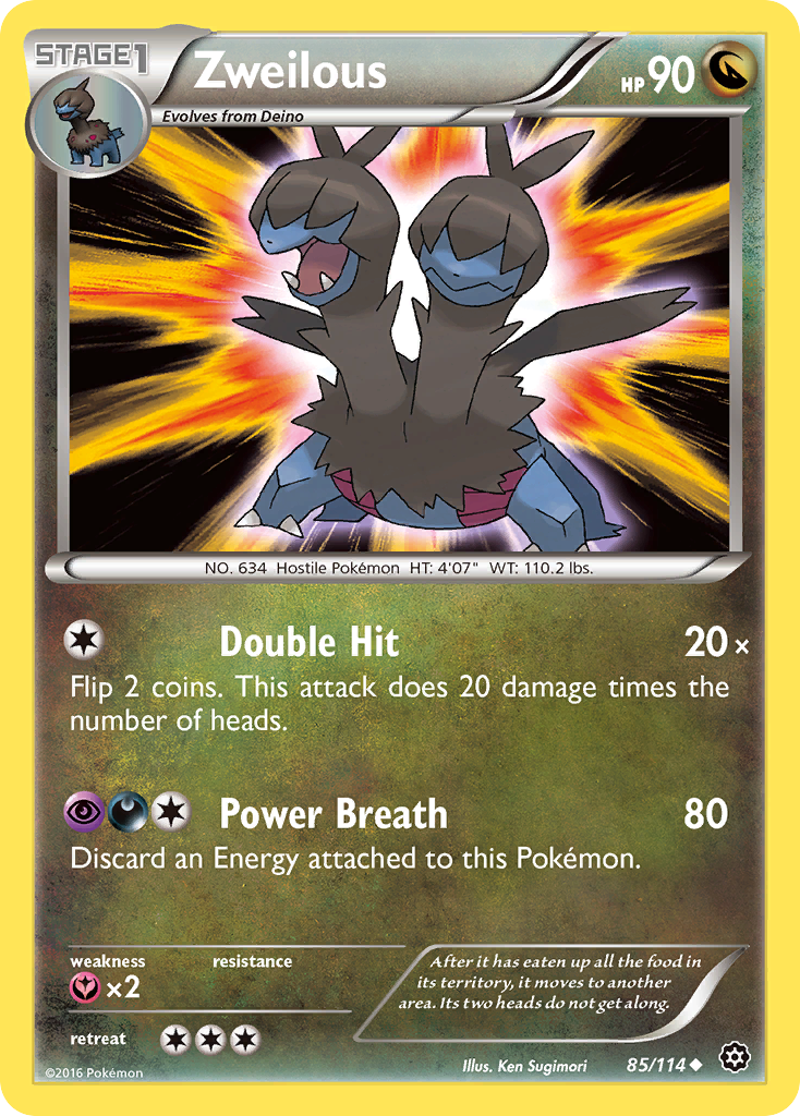 Zweilous card