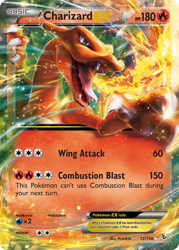 Charizard-EX card