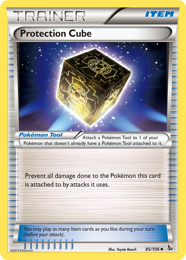 Protection Cube card