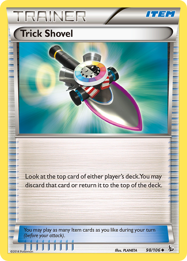 Trick Shovel card