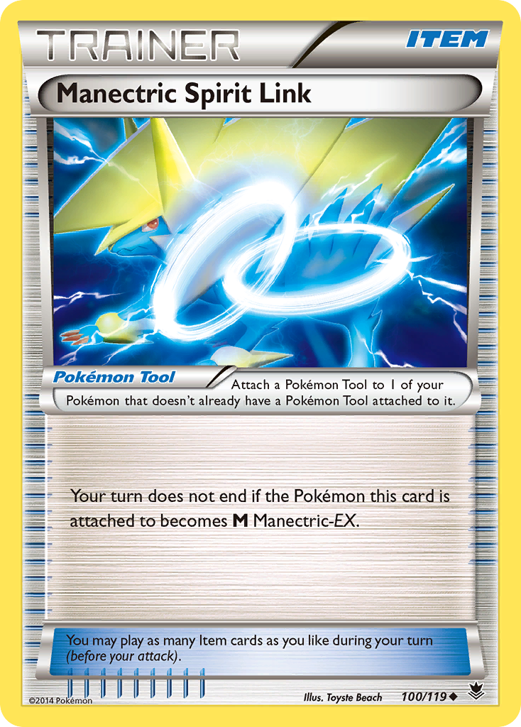 Manectric Spirit Link card