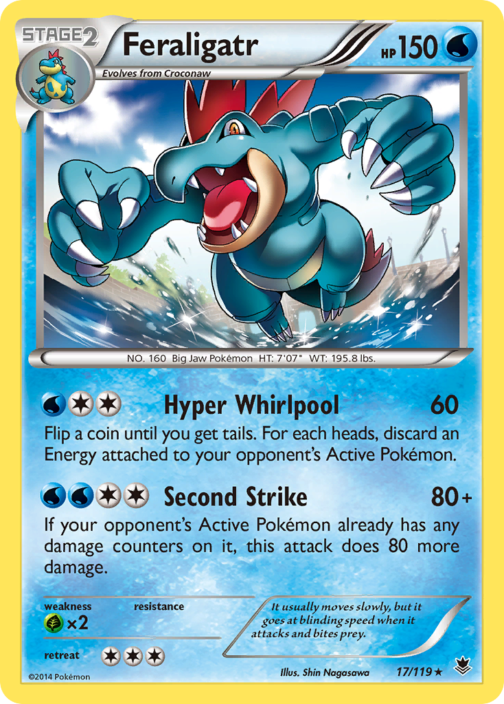 Feraligatr card