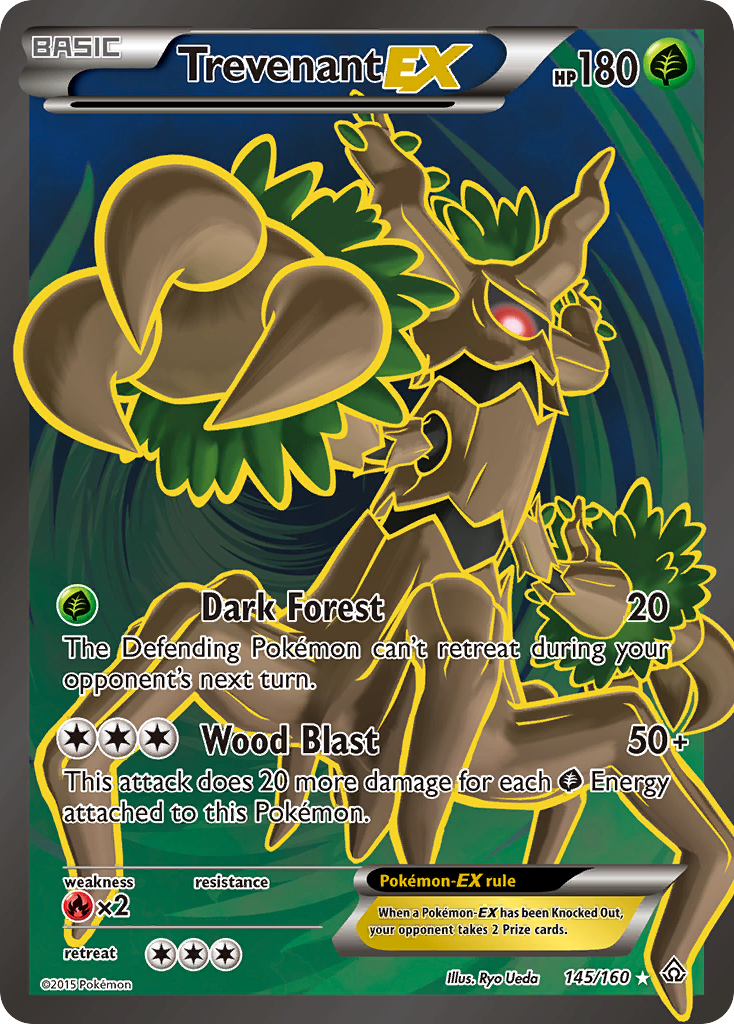 Trevenant-EX card