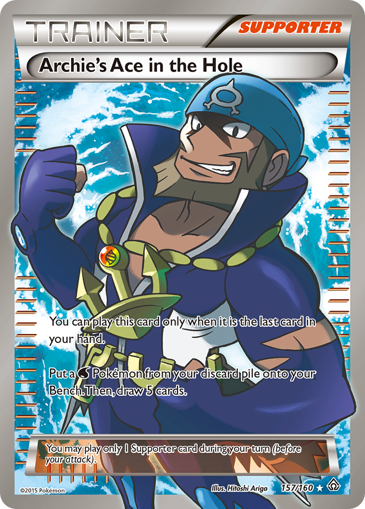 Archie's Ace in the Hole card