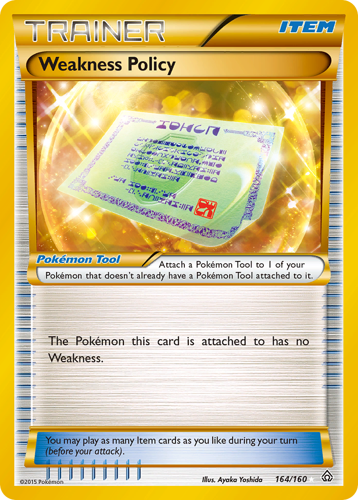Weakness Policy card