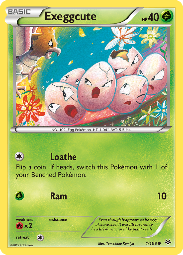 Exeggcute card