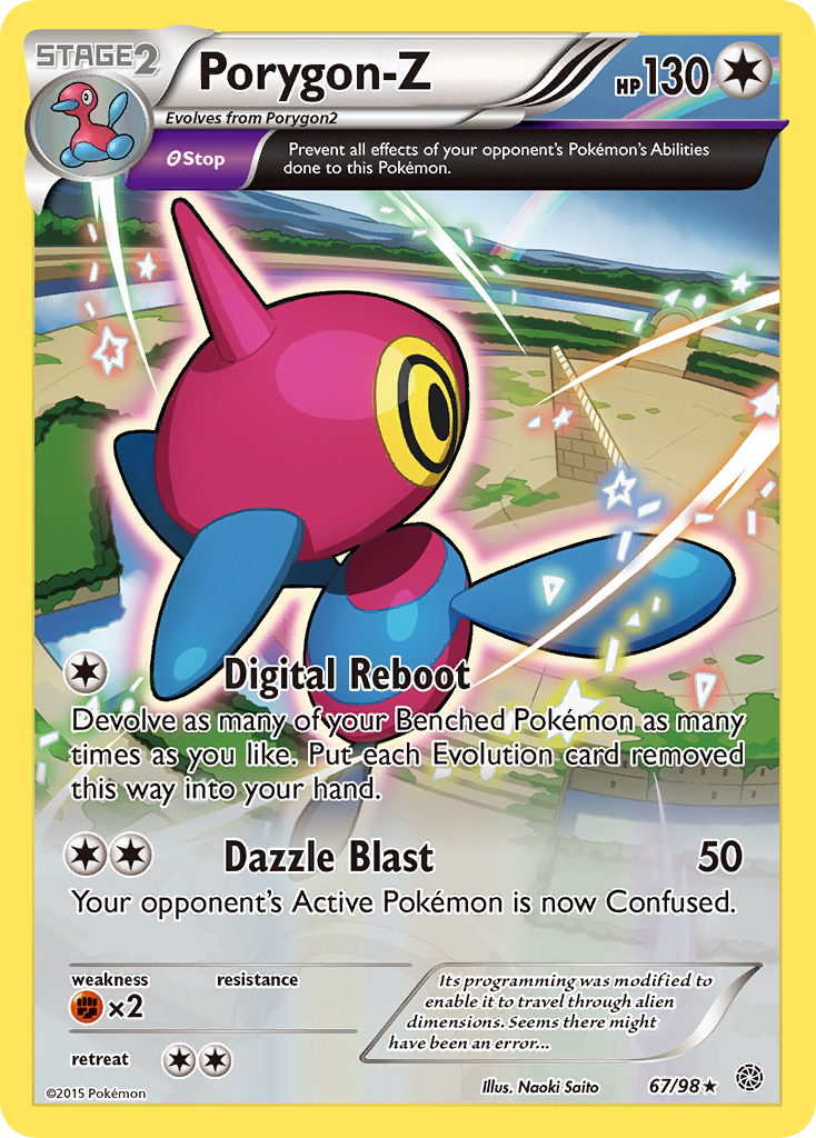 Porygon-Z card