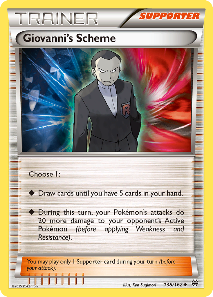 Giovanni's Scheme card