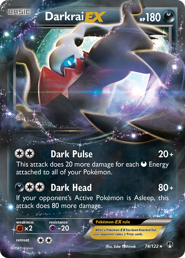 Darkrai-EX card