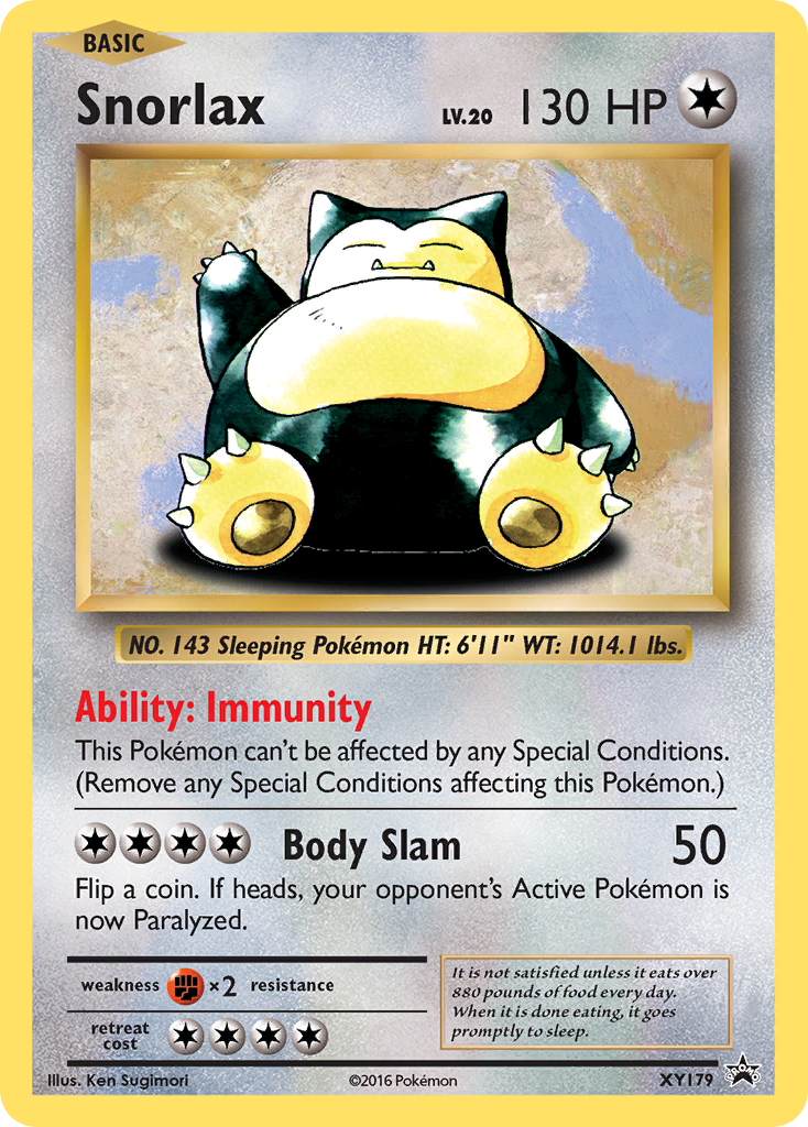 Snorlax card
