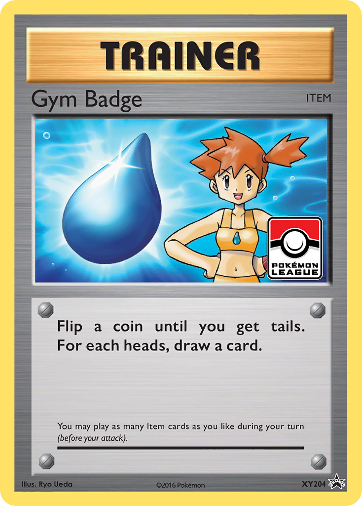 Gym Badge card