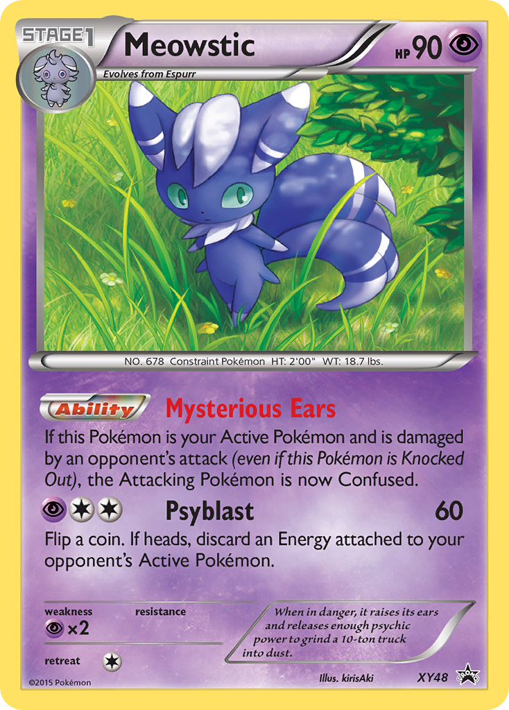 Meowstic card