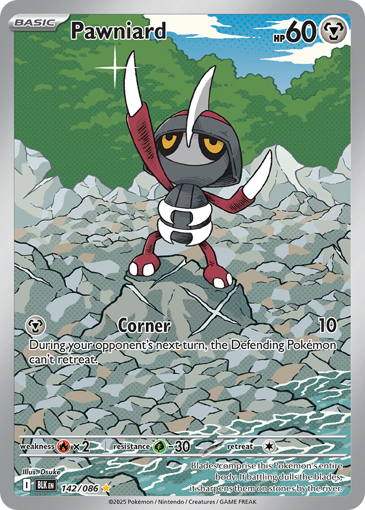 Pawniard card