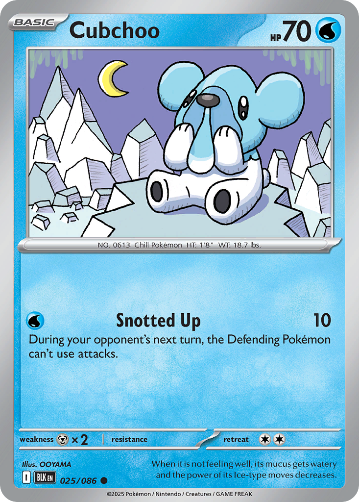 Cubchoo card