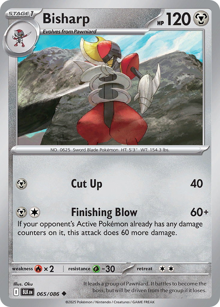 Bisharp card